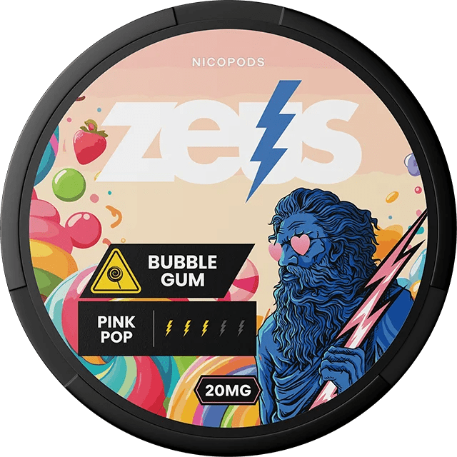 Zeus Bubble Gum 20mg
