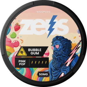 Zeus Bubble Gum 50mg nicotine pouches
