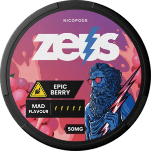 Zeus Epic Berry 50mg nicotine pouches