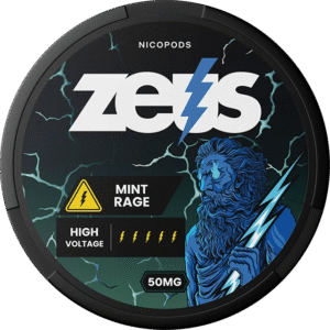 Zeus Mint Rage 50mg nicotine pouches