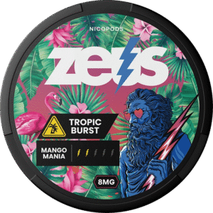 Zeus Tropical Burst 8mg nicotine pouches