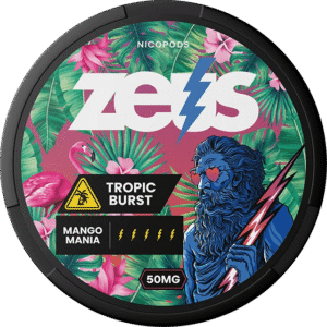 Zeus Tropical Burst 50mg nicotine pouches