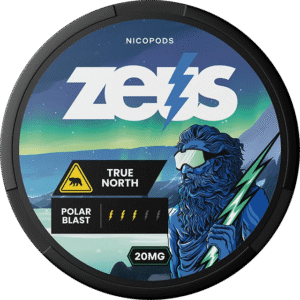 Zeus True North 20mg nicotine pouches