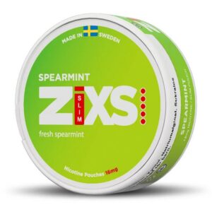 ZIXS Spearmint 12mg nicotine pouches