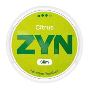 ZYN Citrus Slim Strong 9mg nicotine pouches