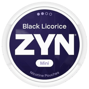 ZYN Mini Black Licorice 3mg nicotine pouches