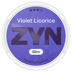 ZYN Violet Licorice Slim Normal 6mg nicotine pouches