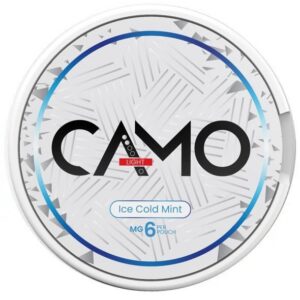 CAMO Ice Cold Mint 6mg nicotine pouches