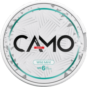 CAMO Wild Mint 6mg nicotine pouches