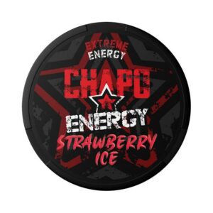 Chapo Energy Strawberry Ice nicotine pouches