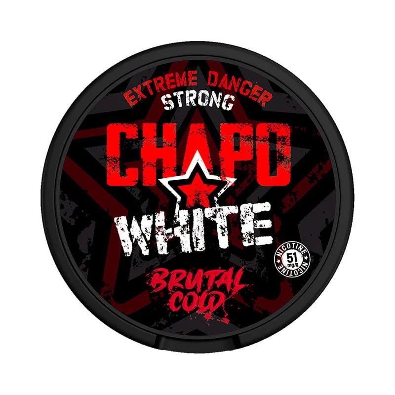 CHAPO WHITE Brutal Cold Danger Strong 30mg