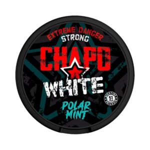 Chapo White Polar Mint Danger Strong 30mg nicotine pouches