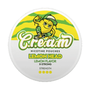 CREAM Lemon Head X-STRONG nicotine pouches