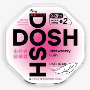 DOSH Strawberry Lush 6mg nicotine pouches