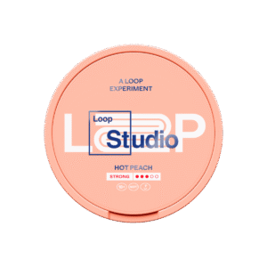 LOOP Hot Peach Strong 9mg nicotine pouches