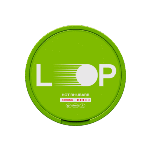 LOOP Hot Rhubarb Strong 11mg nicotine pouches