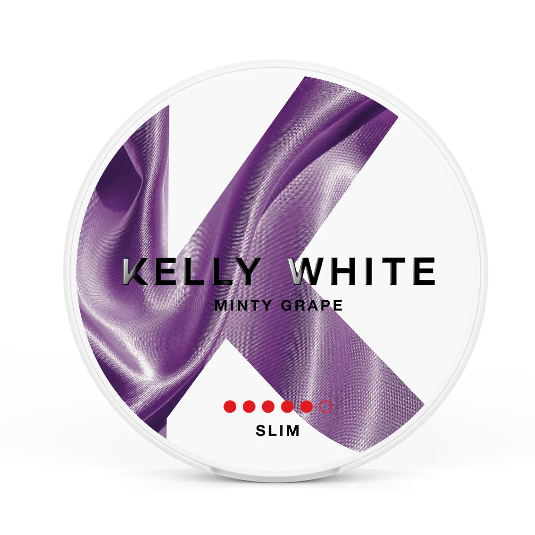Kelly White Minty Grape 10mg