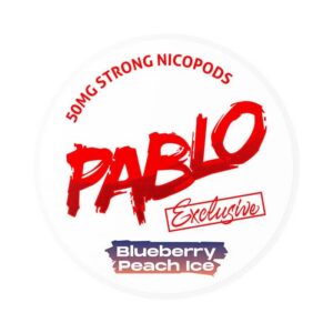 Pablo Exclusive Blueberry Peach nicotine pouches