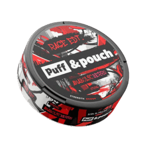 Puff and Pouch Anabolic Berry 28mg nicotine pouches