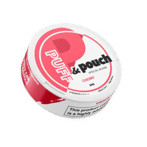 Puff and Pouch Cherry 8mg nicotine pouches