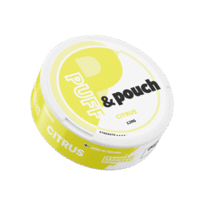 Puff and Pouch Citrus 12mg nicotine pouches