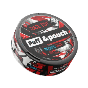 Puff and Pouch Frosty Rage 28mg nicotine pouches