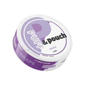 Puff and Pouch Grape 12mg nicotine pouches