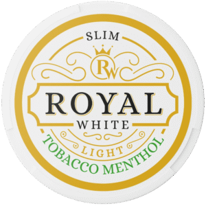 Royal White Tobacco Menthol 8mg nicotine pouches