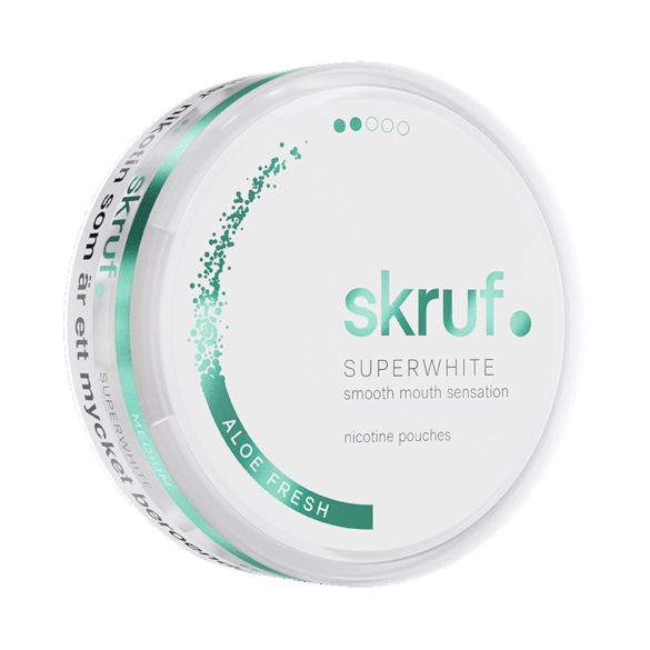 Skruf Superwhite Aloe Fresh 8mg
