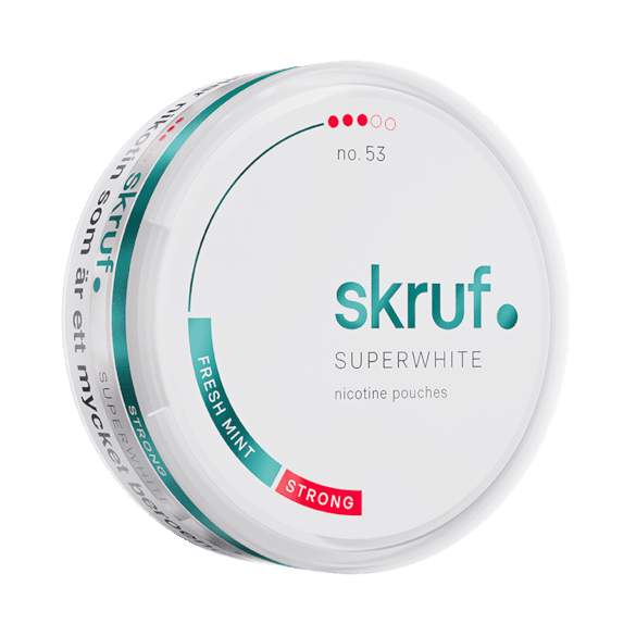 Skruf Superwhite Fresh Mint 10mg