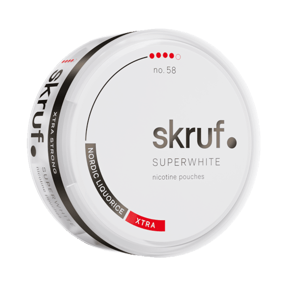 Skruf Superwhite Nordic Liquorice 11mg