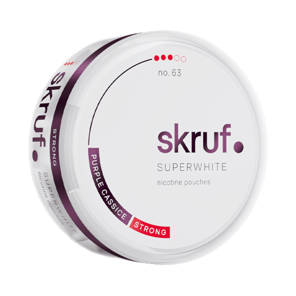Skruf Superwhite Purple Cassice 10mg