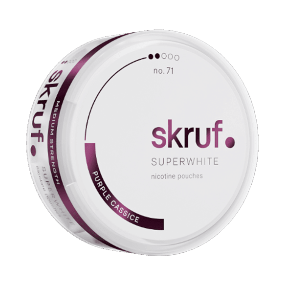 Skruf Superwhite Purple Cassice 6mg
