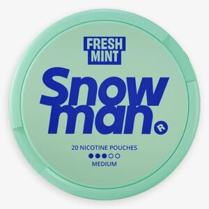 Snowman Fresh Mint 9mg nicotine pouches