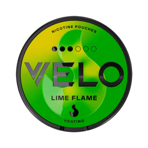 VELO Lime Flame Strong nicotine pouches