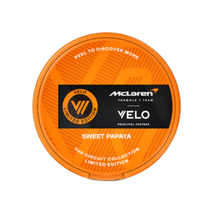 VELO McLaren Sweet Papaya nicotine pouches
