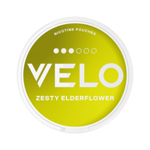VELO Zesty Elderflower Strong nicotine pouches