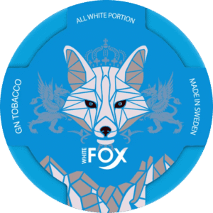 White Fox Mint Slim 12mg nicotine pouches