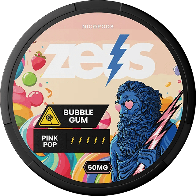 Zeus Bubble Gum 50mg