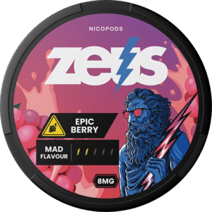 Zeus Epic Berry 8mg nicotine pouches