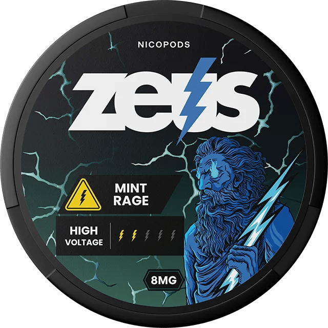 Zeus Mint Rage 8mg