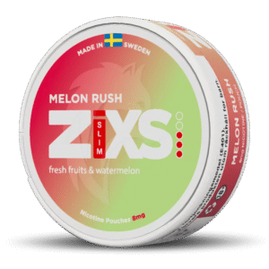 ZIXS Melon Rush 6mg nicotine pouches