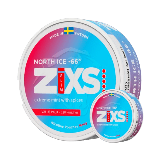 ZIXS North Ice 12mg JUMBO CAN