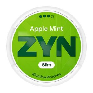 ZYN Apple Mint Slim Strong 9mg nicotine pouches