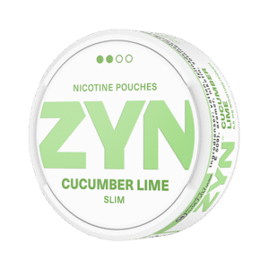 ZYN Cucumber Lime Slim 6mg nicotine pouches