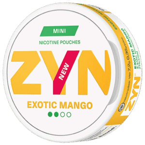 ZYN Exotic Mango Mini Normal nicotine pouches